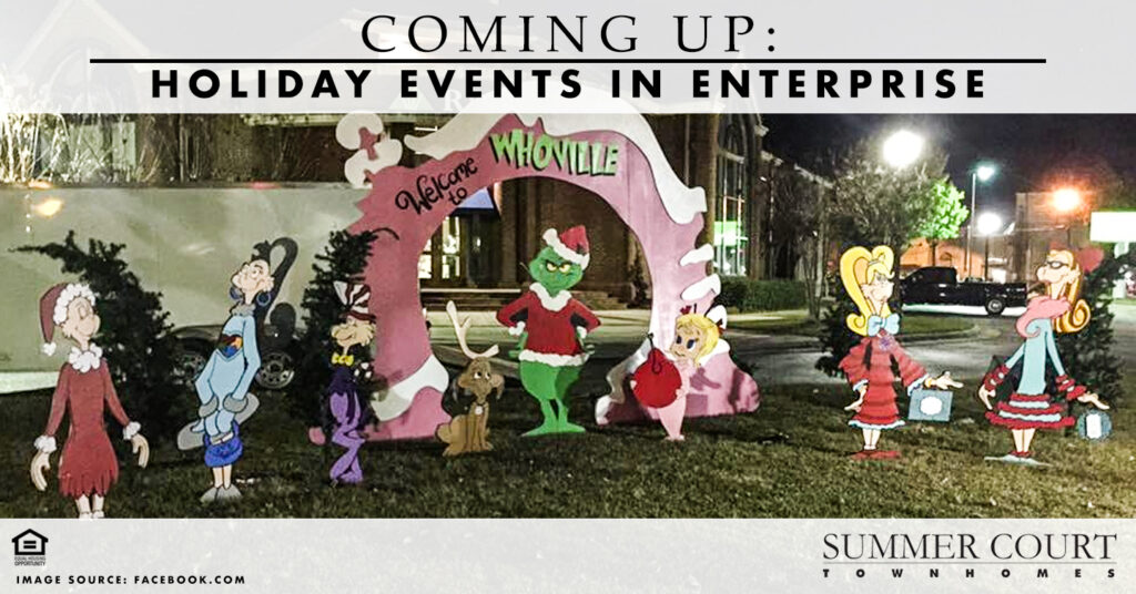 Coming Up: Holiday Events in Enterprise - Summer Court Townhomes